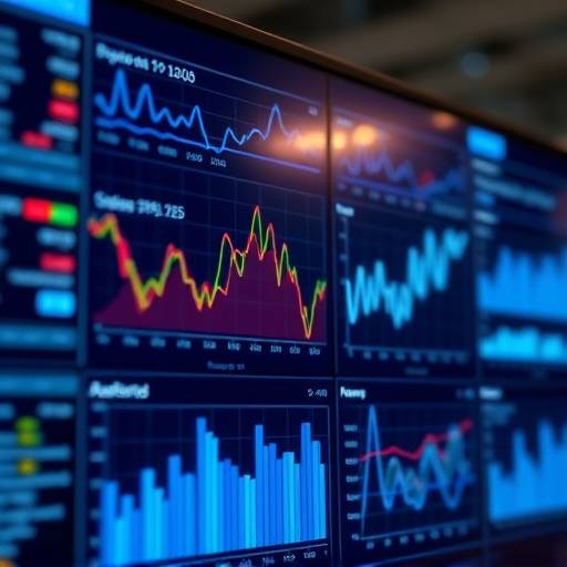 En skjerm som viser datasett og grafer, fokus på analyse og visualisering.