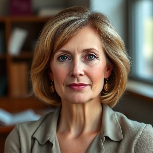 Portrettbilde av Anne Hansen, journalist og instruktør ved Journalistikkskolen Nordlys